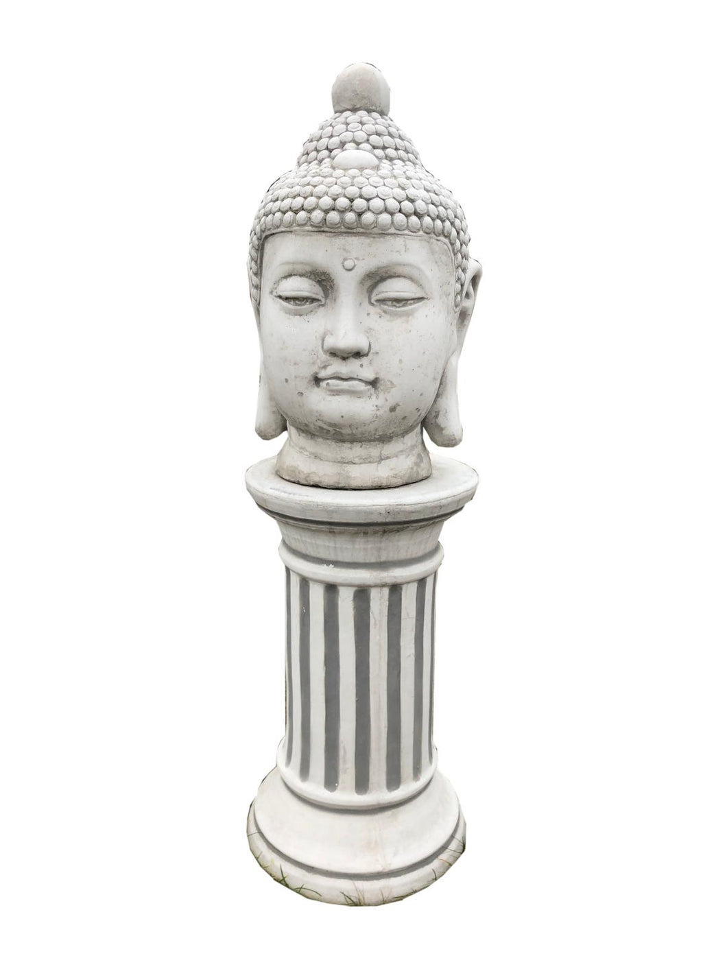 Skulptur Buddhakopf